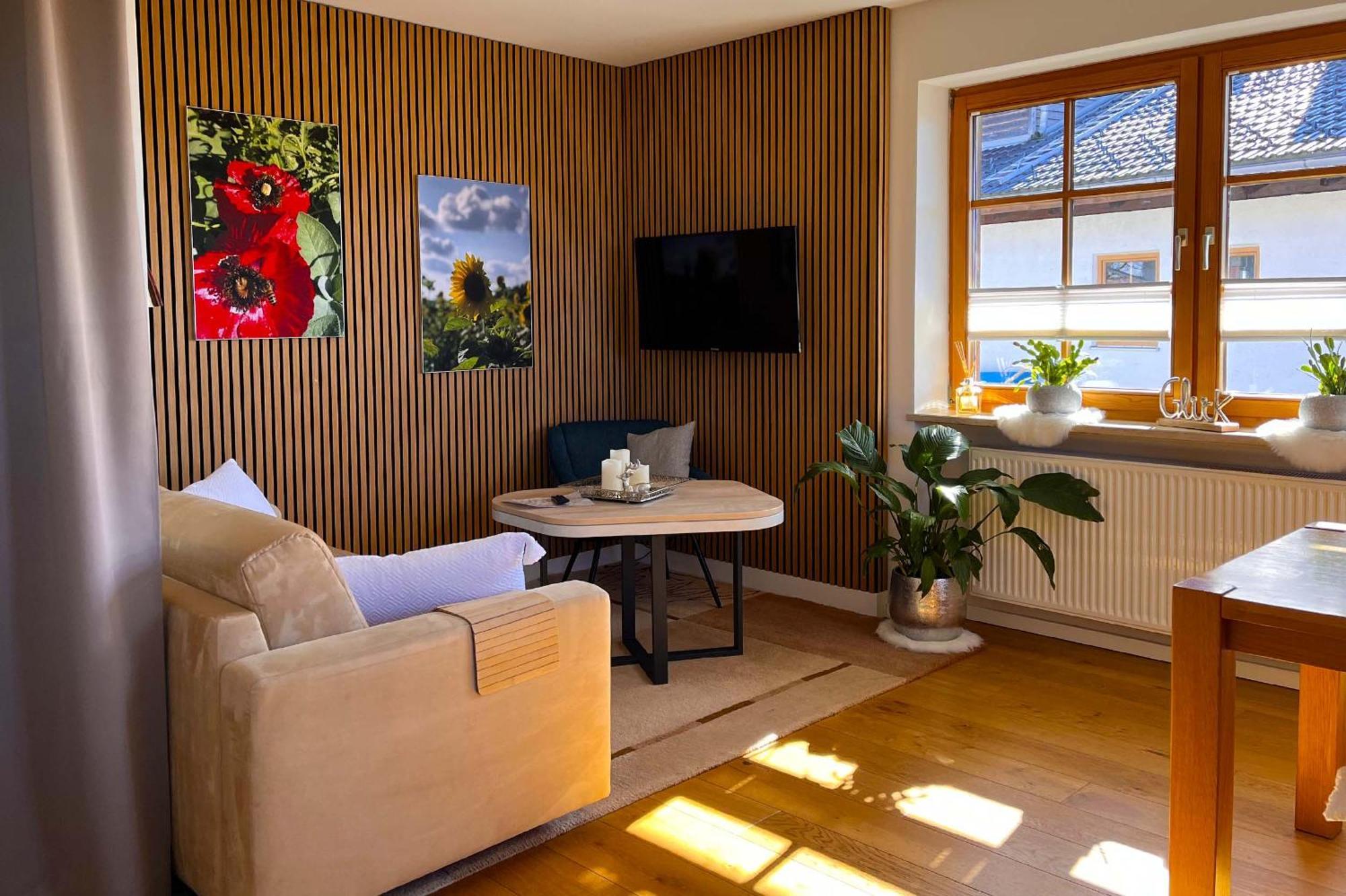 Apartment Wohlfuehlplatzl - Urgemuetlich & Ruhig Vogtareuth ภายนอก รูปภาพ